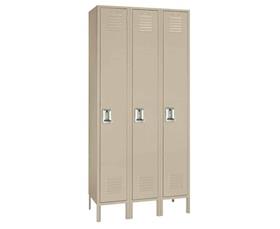 SINGLE TIER STEEL LOCKERS
