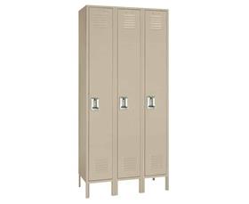 SINGLE TIER STEEL LOCKERS