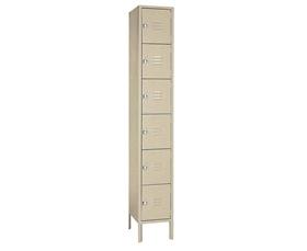 SIX TIER STEEL LOCKERS