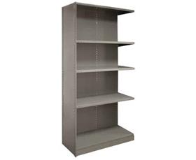 BEADED POST INDUSTRIAL CLIP SHELVING