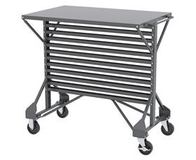 BIN SYSTEM RAIL RACKS &amp; BIN CARTS