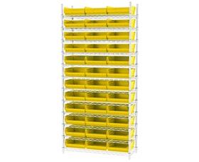 SHELF BIN WIRE SYSTEMS
