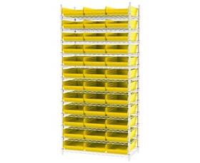 SHELF BIN WIRE SYSTEMS