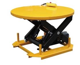 ELECTRIC LIFT TABLE WITH MANUAL ROTATOR