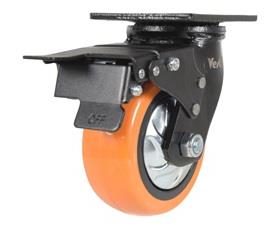 POLYURETHANE WITH THREAD GUARD CASTERS