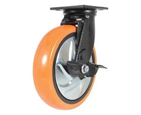 POLYURETHANE WITH THREAD GUARD CASTERS