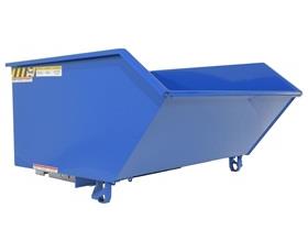 LOW PROFILE 90 DEGREES SELF-DUMPING STEEL HOPPERS