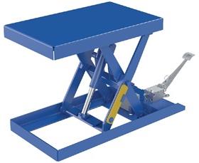 FOOT PUMP SCISSOR LIFT TABLES