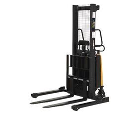 DOUBLE MAST STACKER WITH POWER LIFT