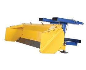 FORK TRUCK SNOW PLOW/PUSHER