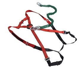 WEB LANYARD WITH SAFETY HARNESS