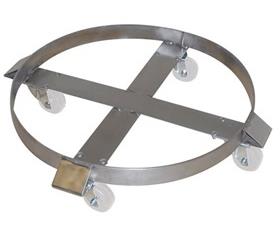 STAINLESS STEEL DRUM DOLLIES