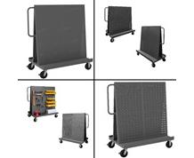 LOUVERED PANEL & PEGBOARD A-FRAME TRUCKS