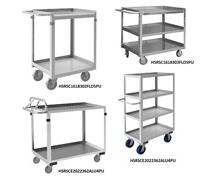 STAINLESS STEEL SHELF STOCK CARTS