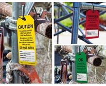 TAGS BY-THE-ROLL SCAFFOLD SAFETY TAGS