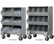 ALL-WELDED MOBILE STORAGE BINS