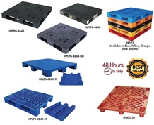 PLASTIC PALLETS & SKIDS
